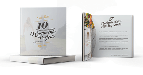 E-book 10 passos para organizar o casamento perfeito